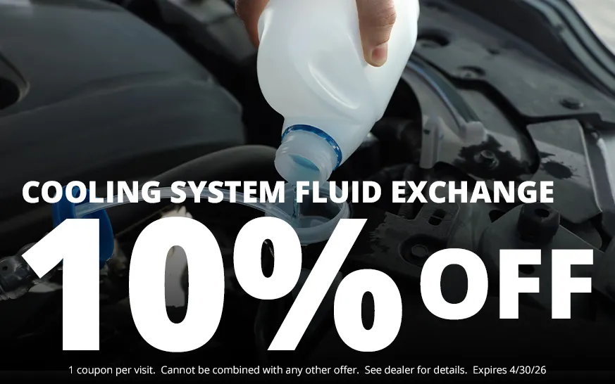 COOLING SYSTEM FLUID EXCHANGE