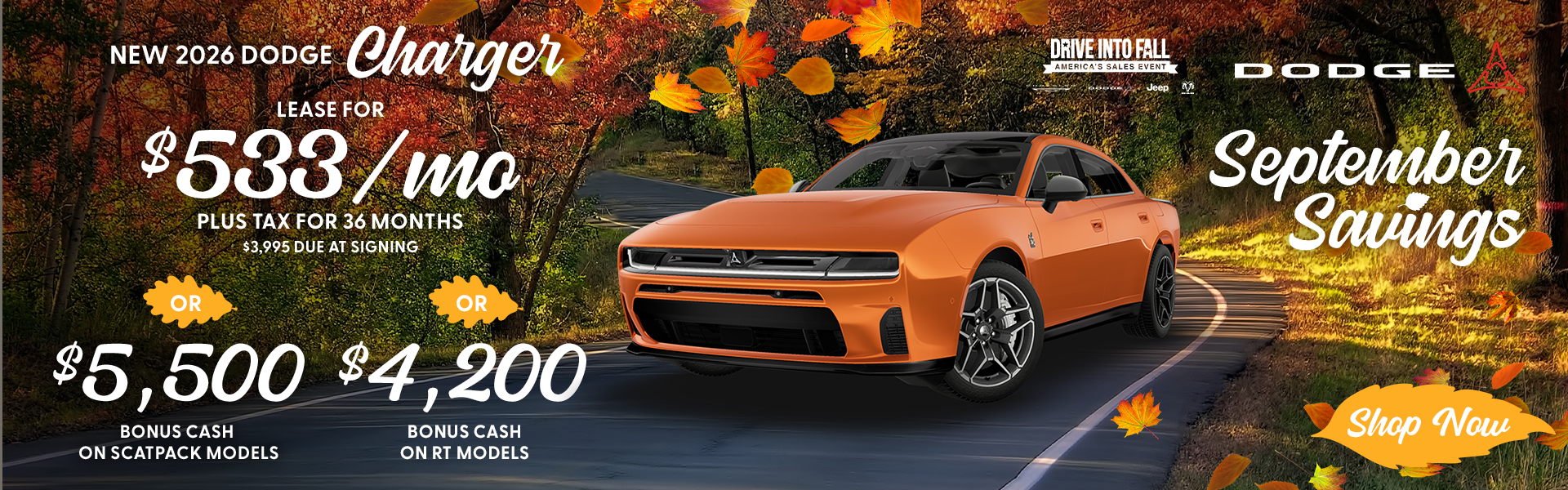 New 2026 Dodge Charger